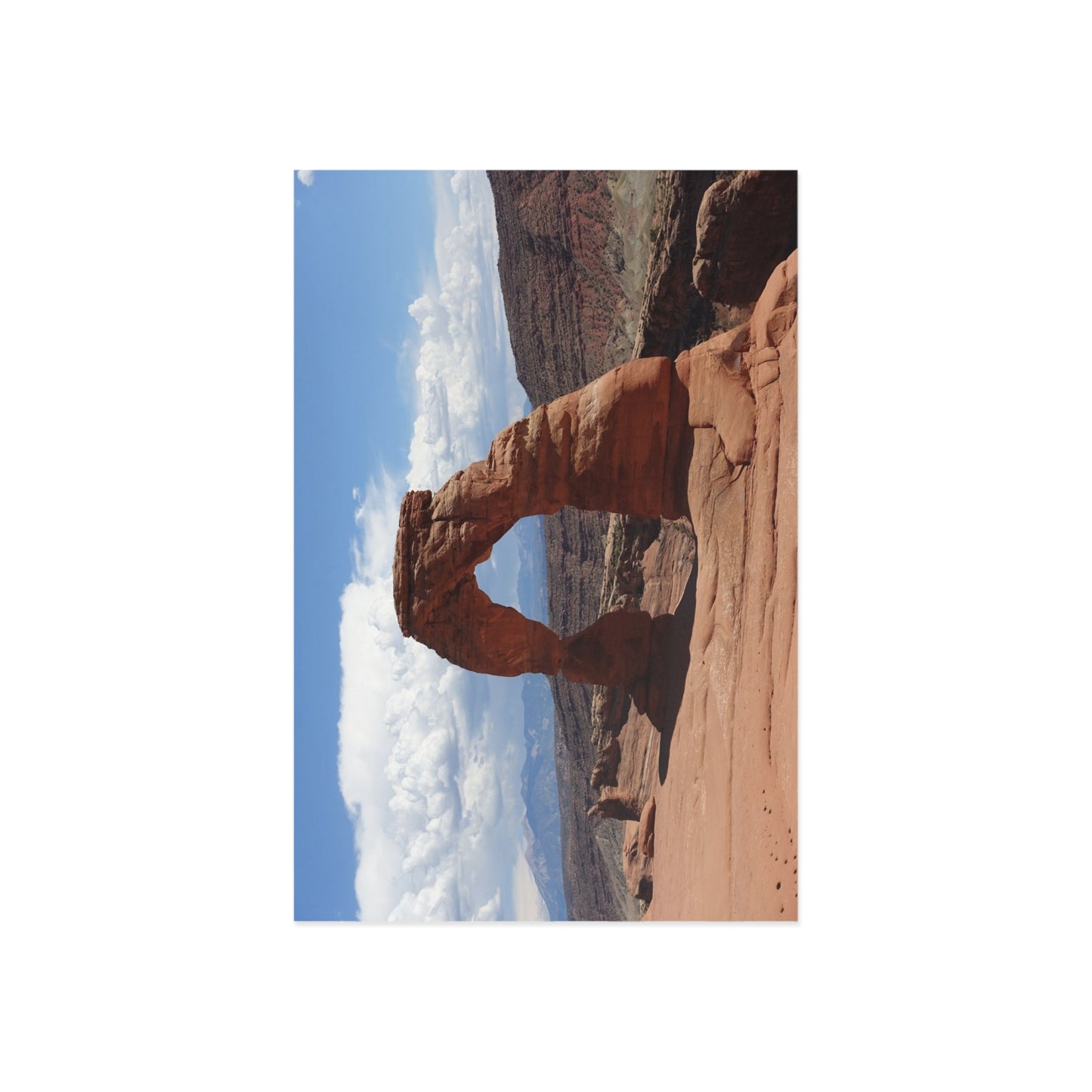 Nature Landscape Fine Art Postcards - Scenic Utah Arch Series